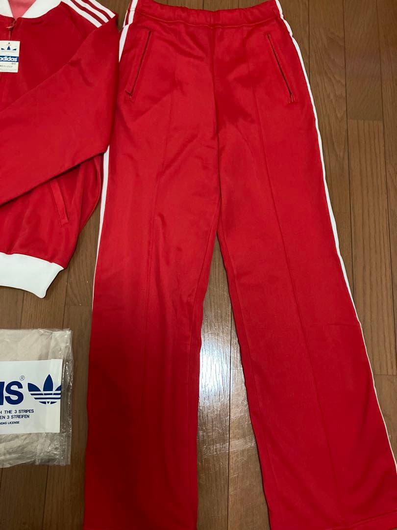 70s adidas セットアップ トラックジャケットデッドストック ビンテージ