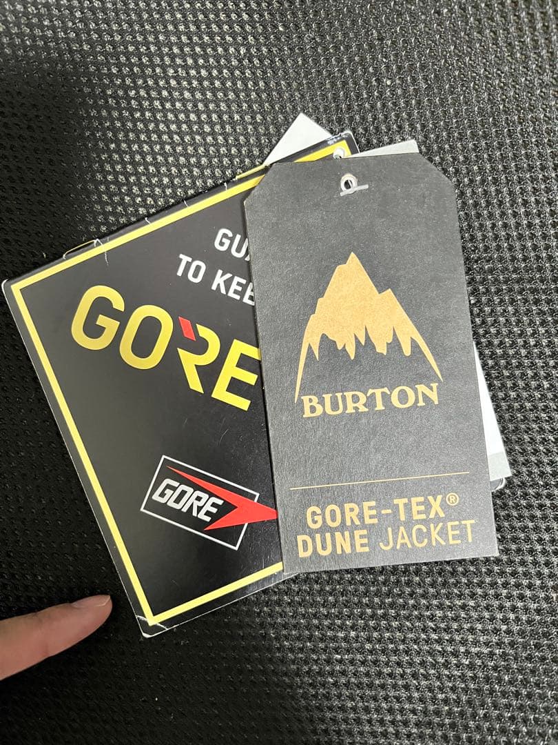 バートン　Burton GORE-TEX ホワイトスノーボードジャケット