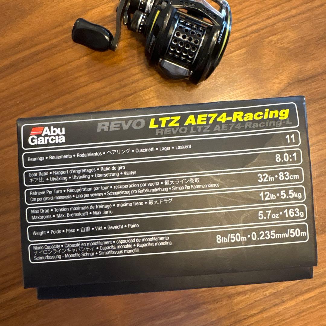 Abu Garcia REVO LTZ AE74-Racing ベイトリール