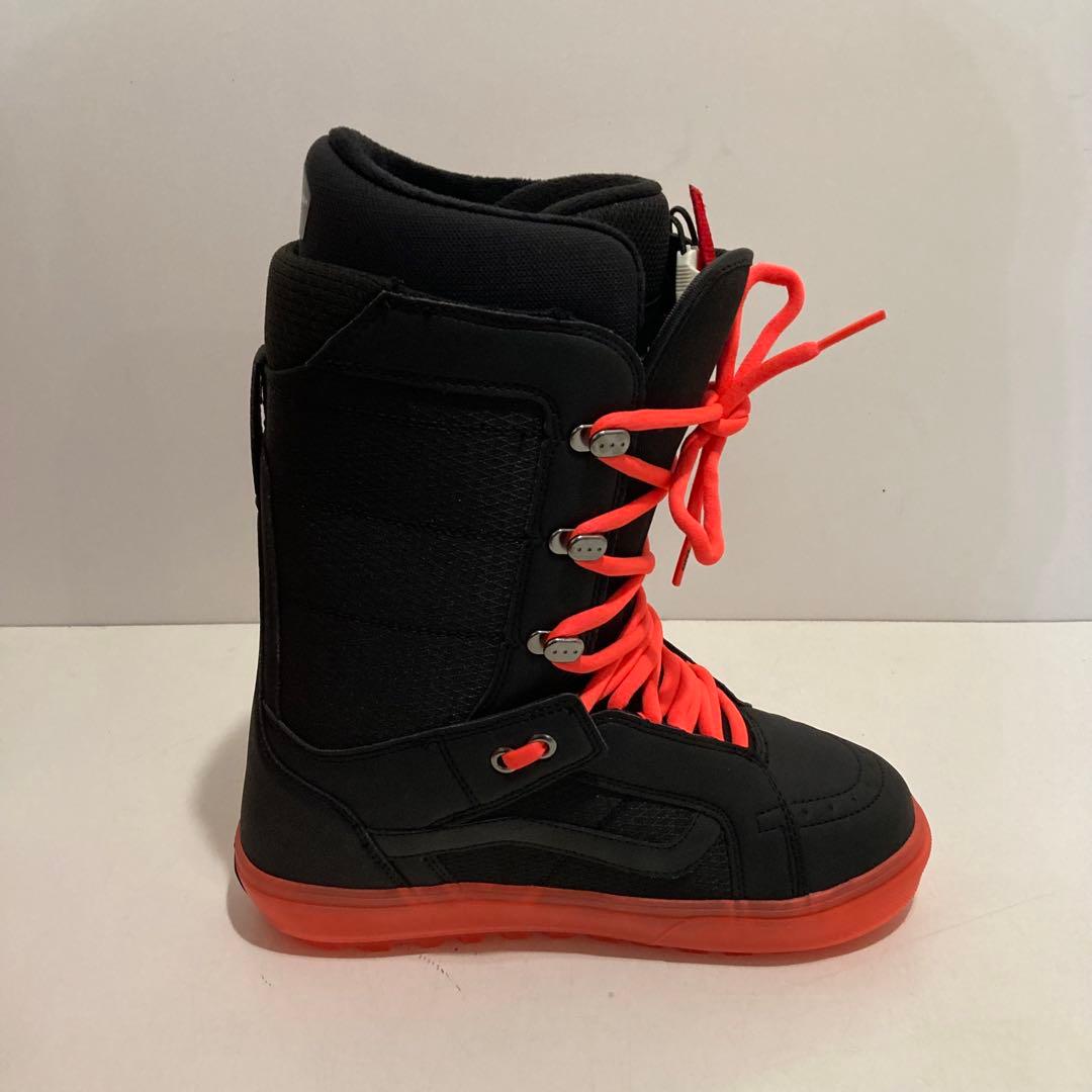 新品 25-26 バンズ ブーツ ハイスタンダード 26.0 オレンジ VANS