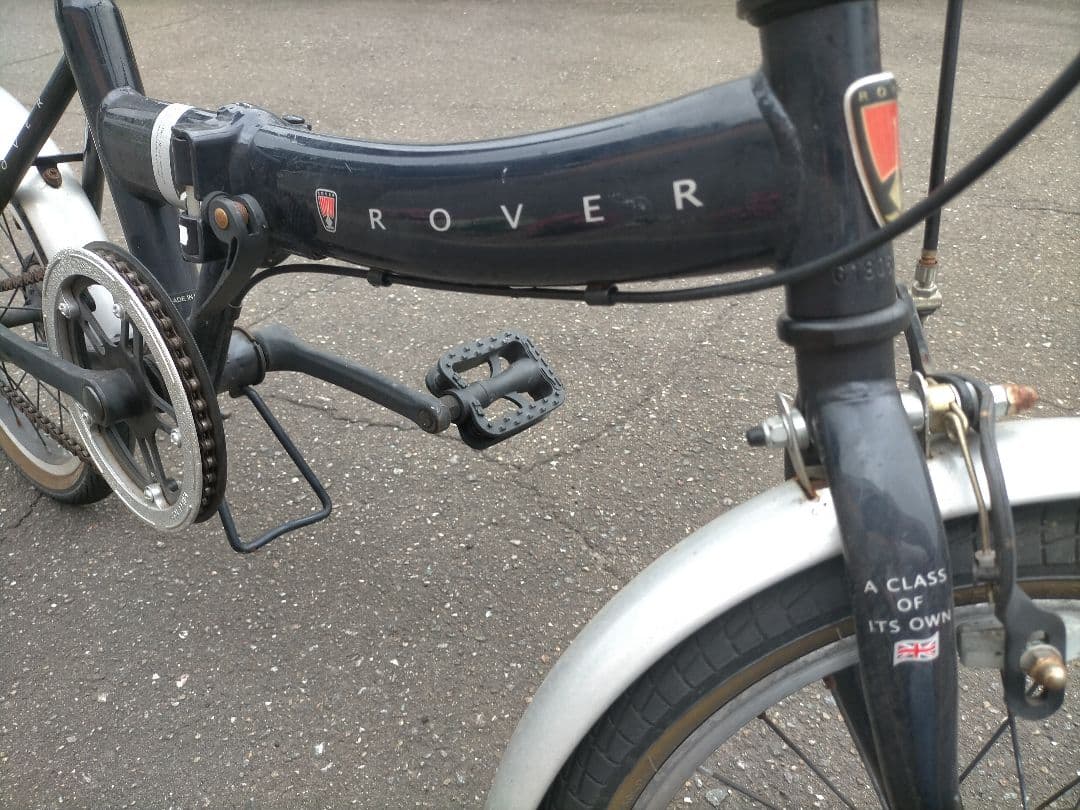 英 ROVER 折りたたみ自転車 FDB160 ネイビー ローバー ミニベロ