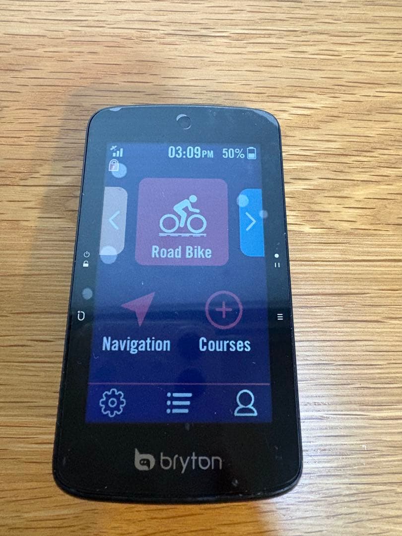 「Bryton Rider S800」サイクルコンピューター 本体