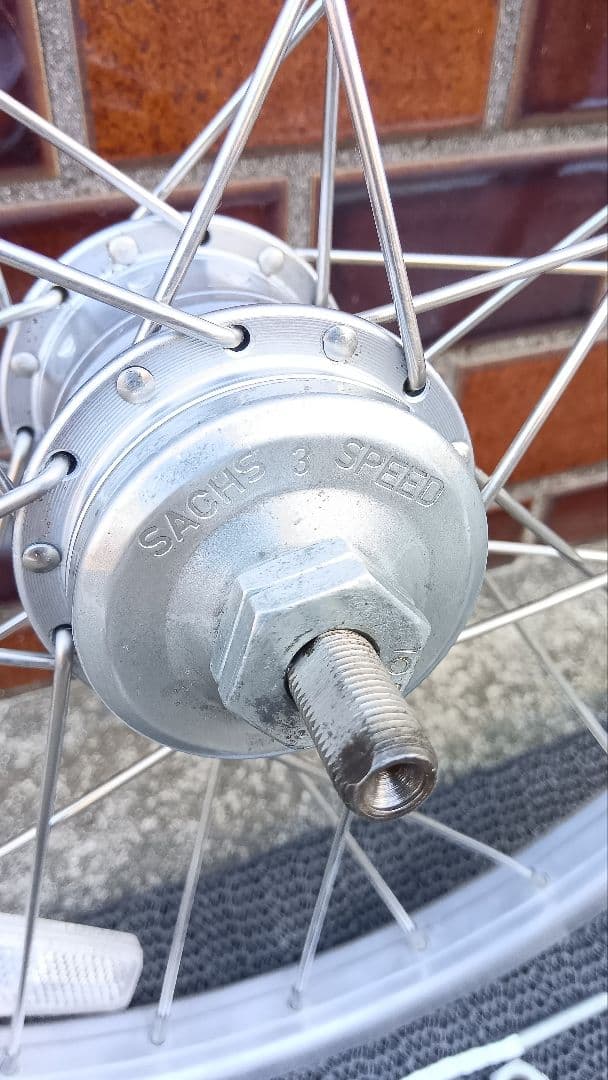 BROMPTON ブロンプトン純正後輪完組ホイルセット