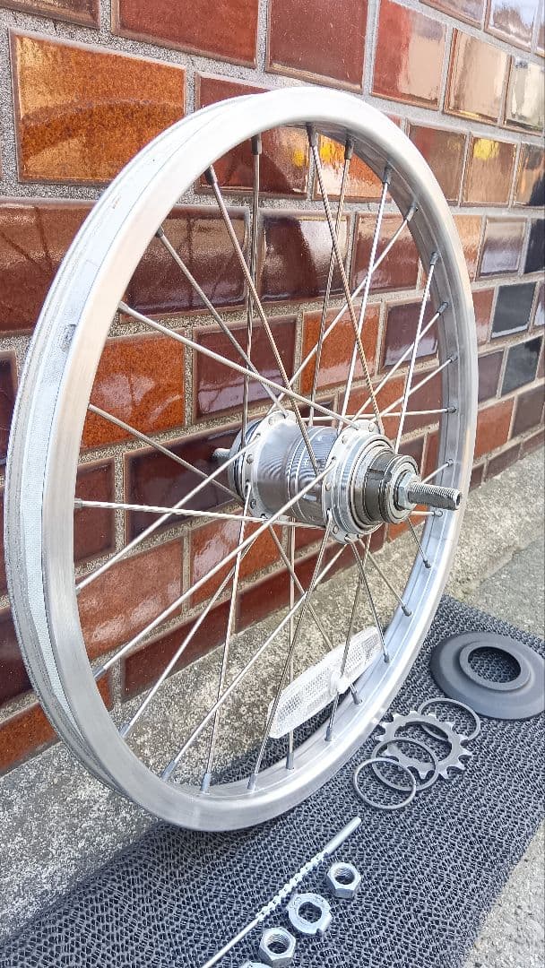 BROMPTON ブロンプトン純正後輪完組ホイルセット