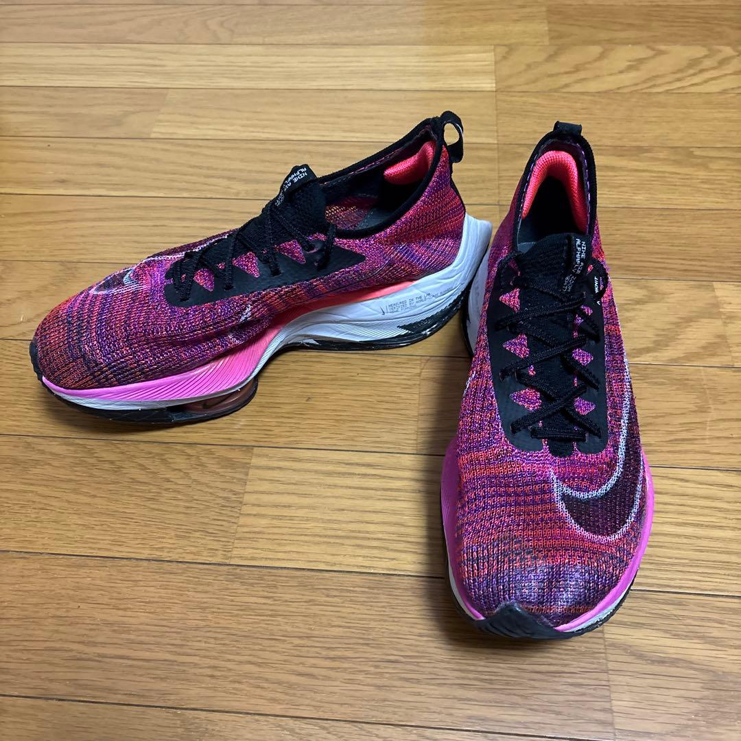 Nike アルファフライ ピンク/ブラック 27.0cm