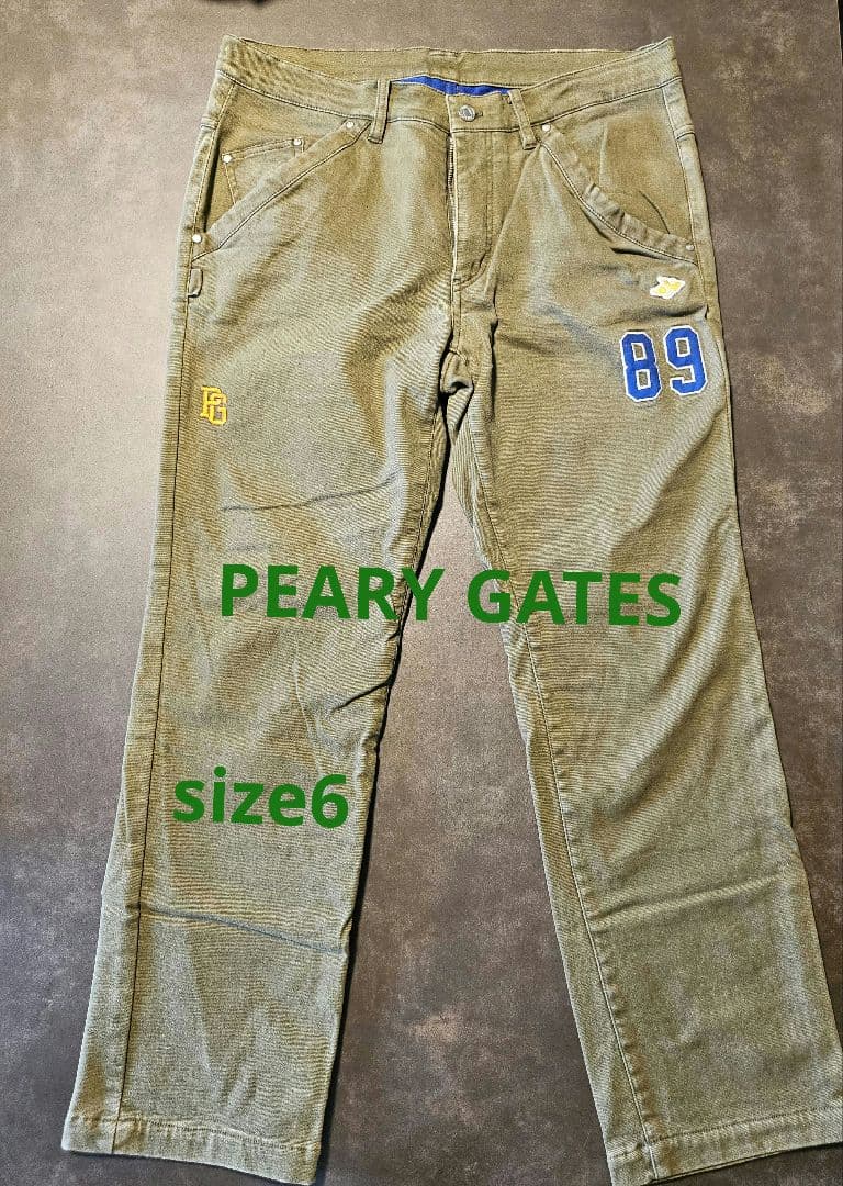 PEARLY GATES カーキパンツ サイズ6