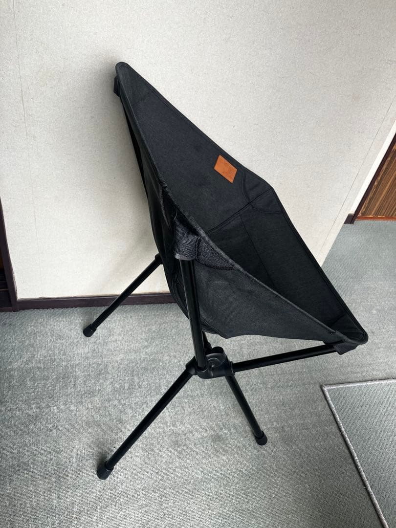 極美品　ヘリノックス　カフェチェア　ブラック