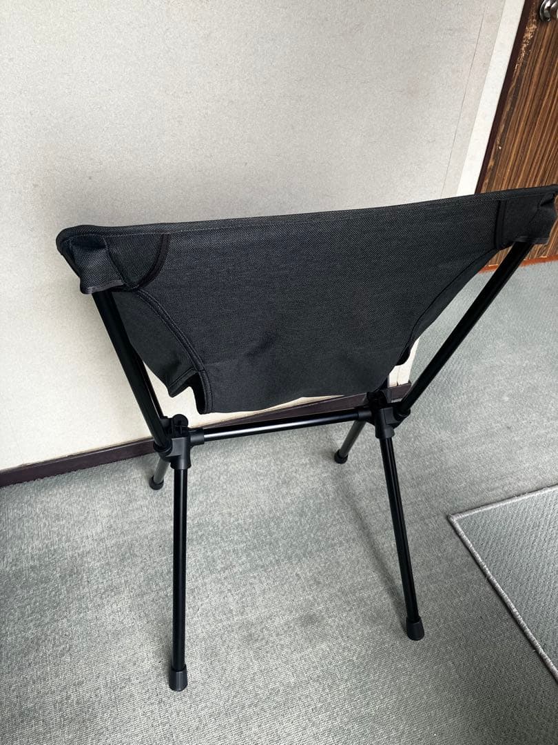 極美品　ヘリノックス　カフェチェア　ブラック