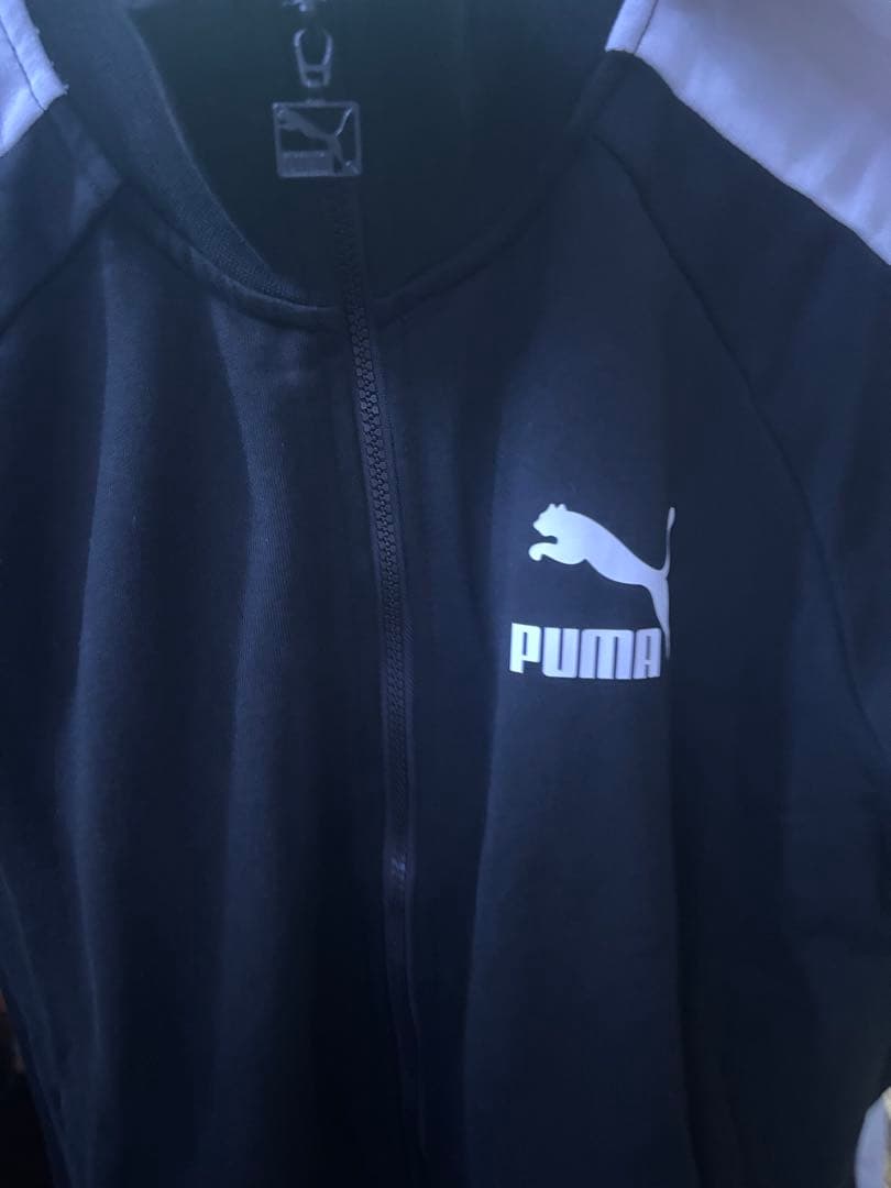 ほぼ未使用PUMA ラインジャージ トラックジャケット s 最終価格値下げ不可❌