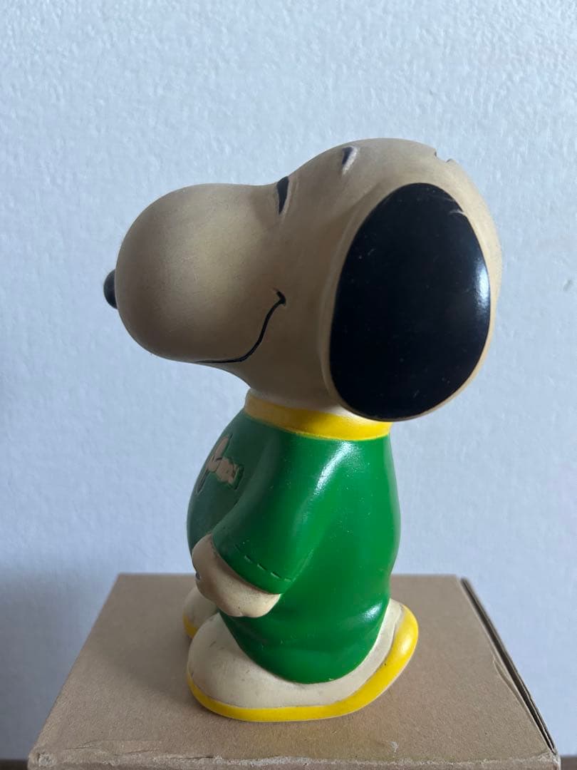 スヌーピー フィギュア 貯金箱2体セット