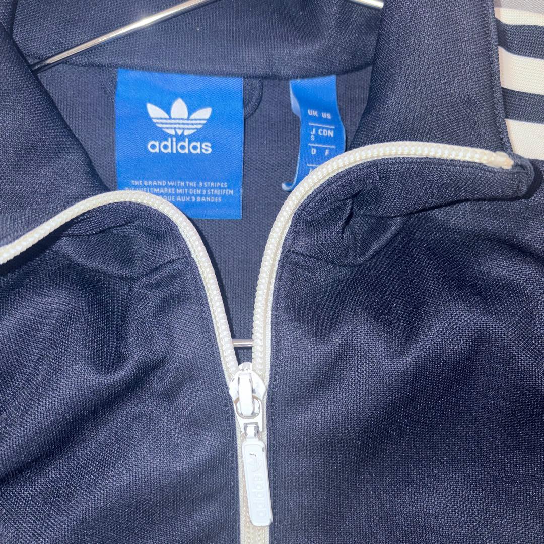 adidas トラックジャケット ネイビー ジャージ
