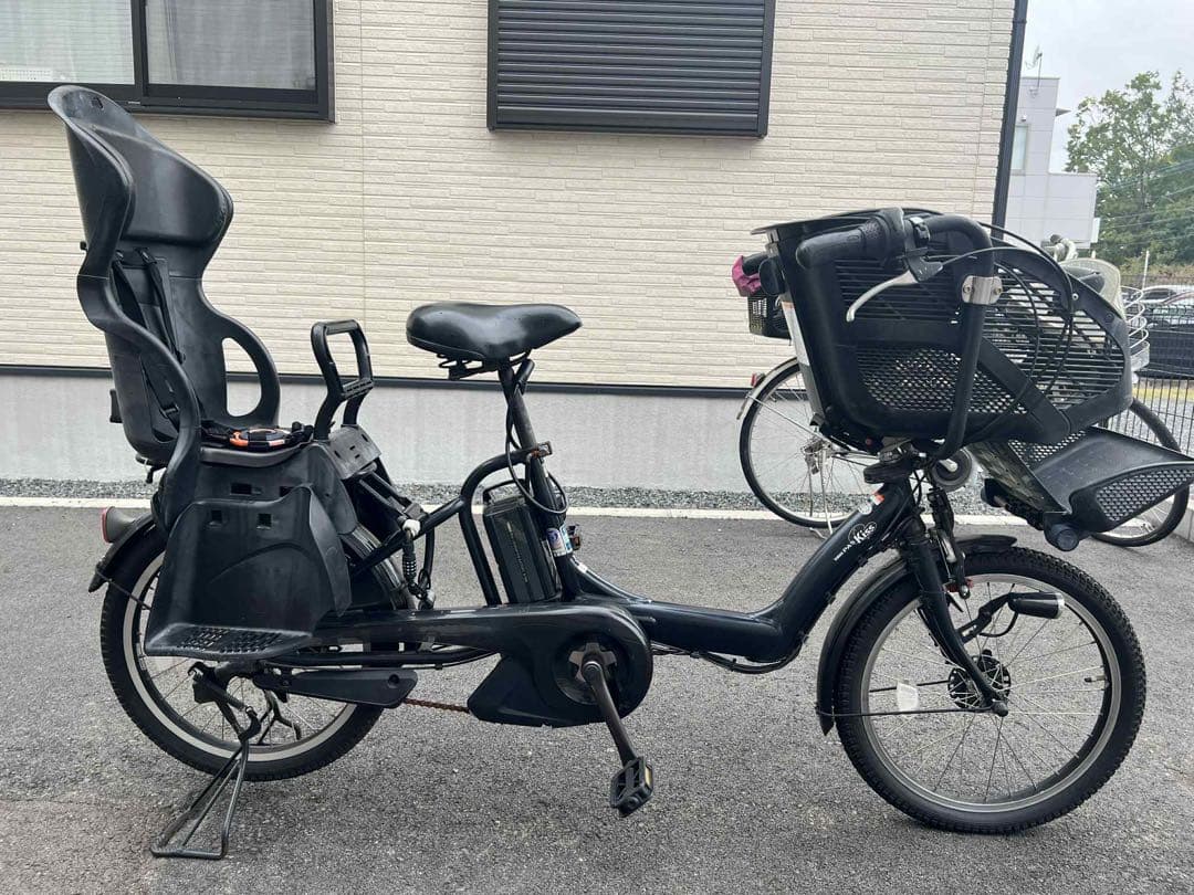 ヤマハ PAS Kiss 電動自転車 子供乗せ ブラック