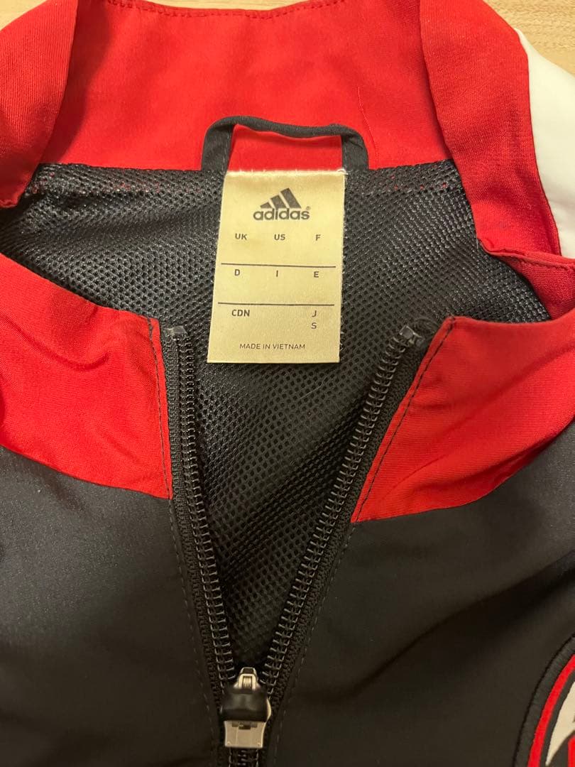 激レア　00s adidas ACミラン　セットアップ　ウィンドブレイカー