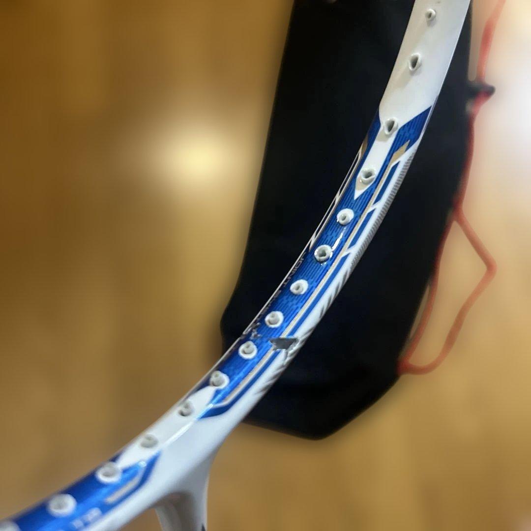 ミズノ ALTIUS 01 FEEL S 廃盤ラケット ヒビ入り