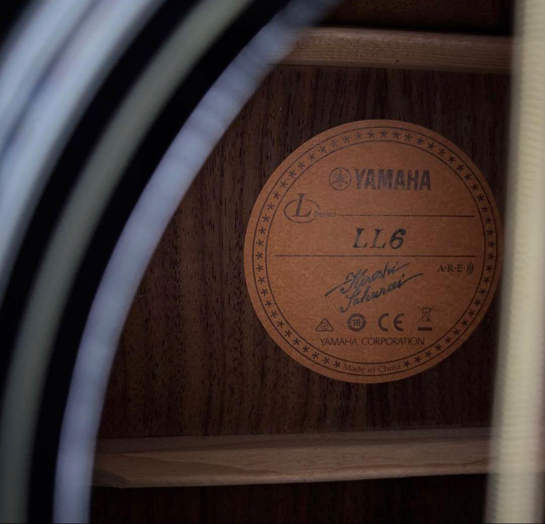 YAMAHA LL6 ARE ブラック エレアコ (美品)