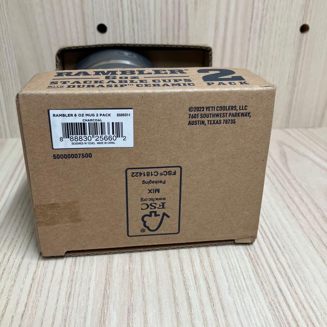 YETI Rambler 6oz スタッカブルカップ 2個セット