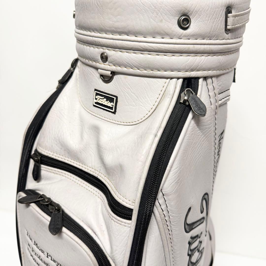 Titleist キャディバッグ　タイトリスト　ヴィンテージ　レザー　オールド