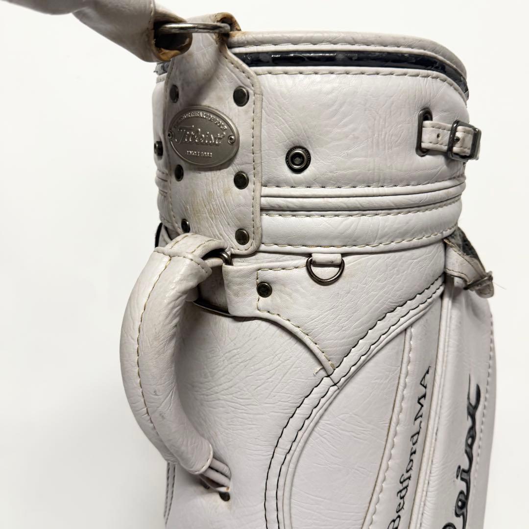 Titleist キャディバッグ　タイトリスト　ヴィンテージ　レザー　オールド