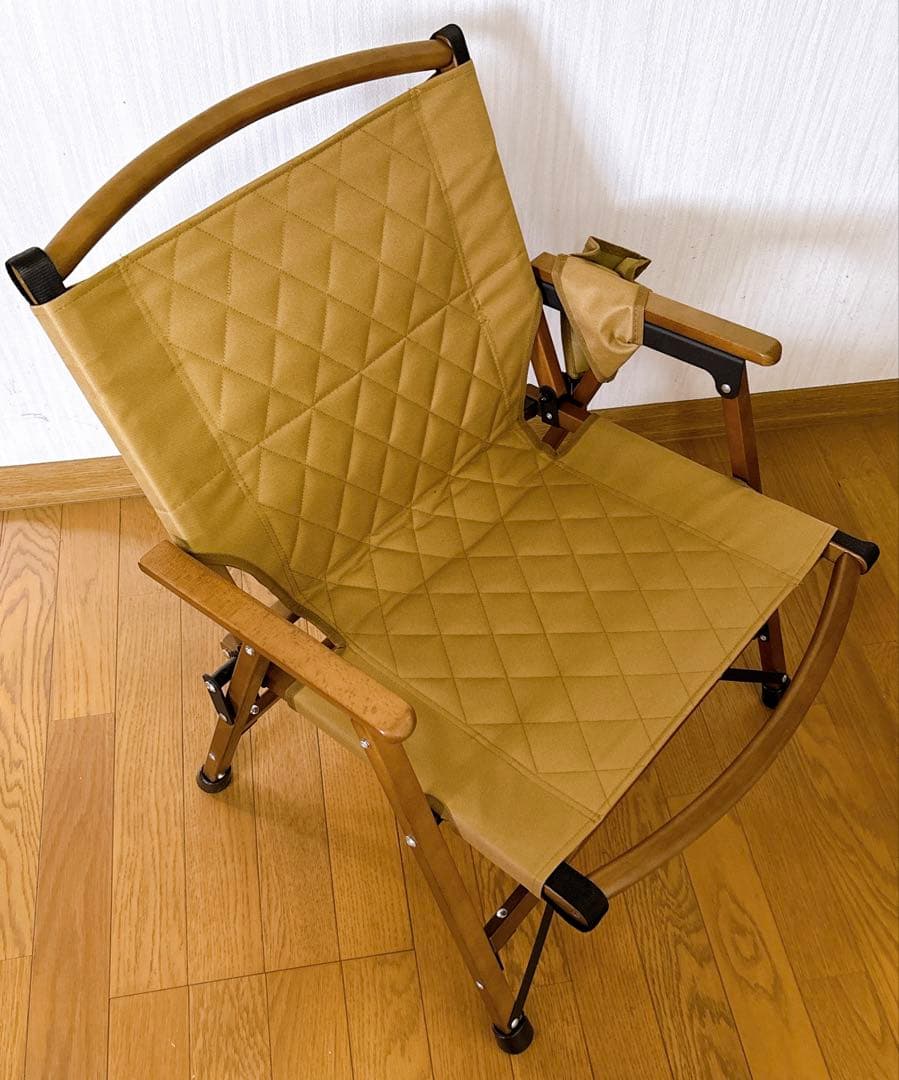 WAQ Folding Wood Chair チェア タン
