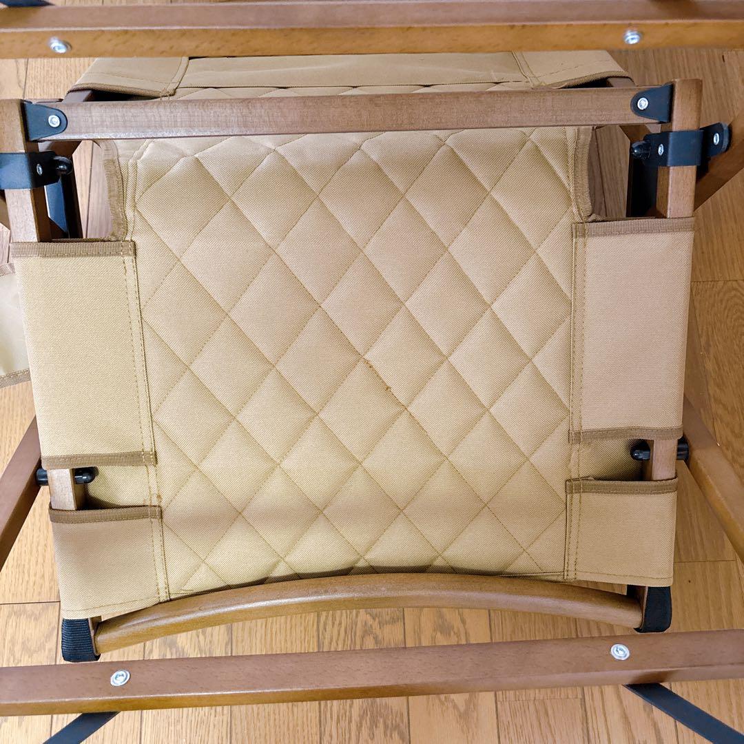 WAQ Folding Wood Chair チェア タン