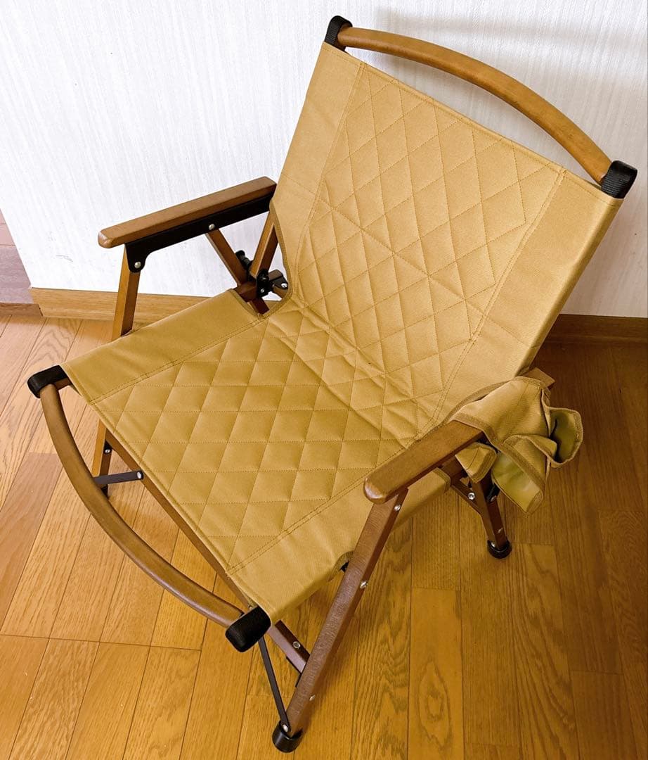 WAQ Folding Wood Chair チェア タン