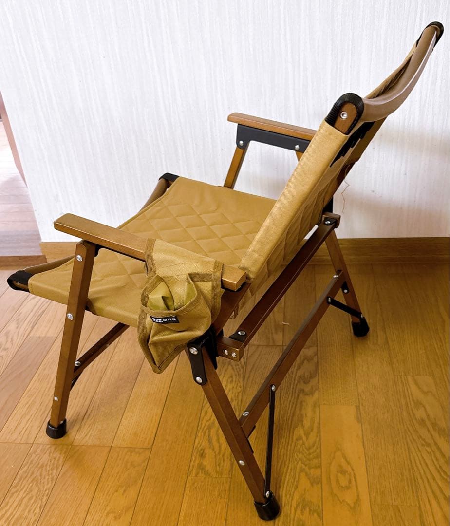 WAQ Folding Wood Chair チェア タン
