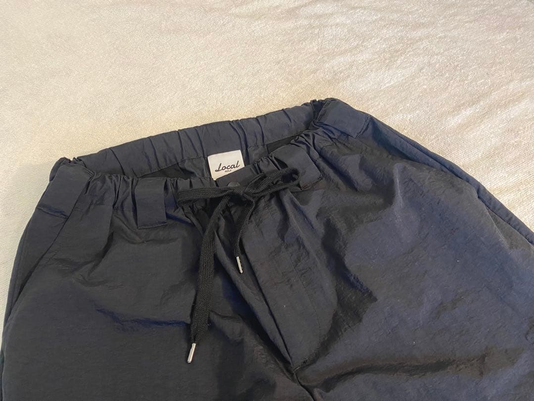 【美品】LOCAL GOLF セットアップ ブラック メンズS-M／ゴルフウェア