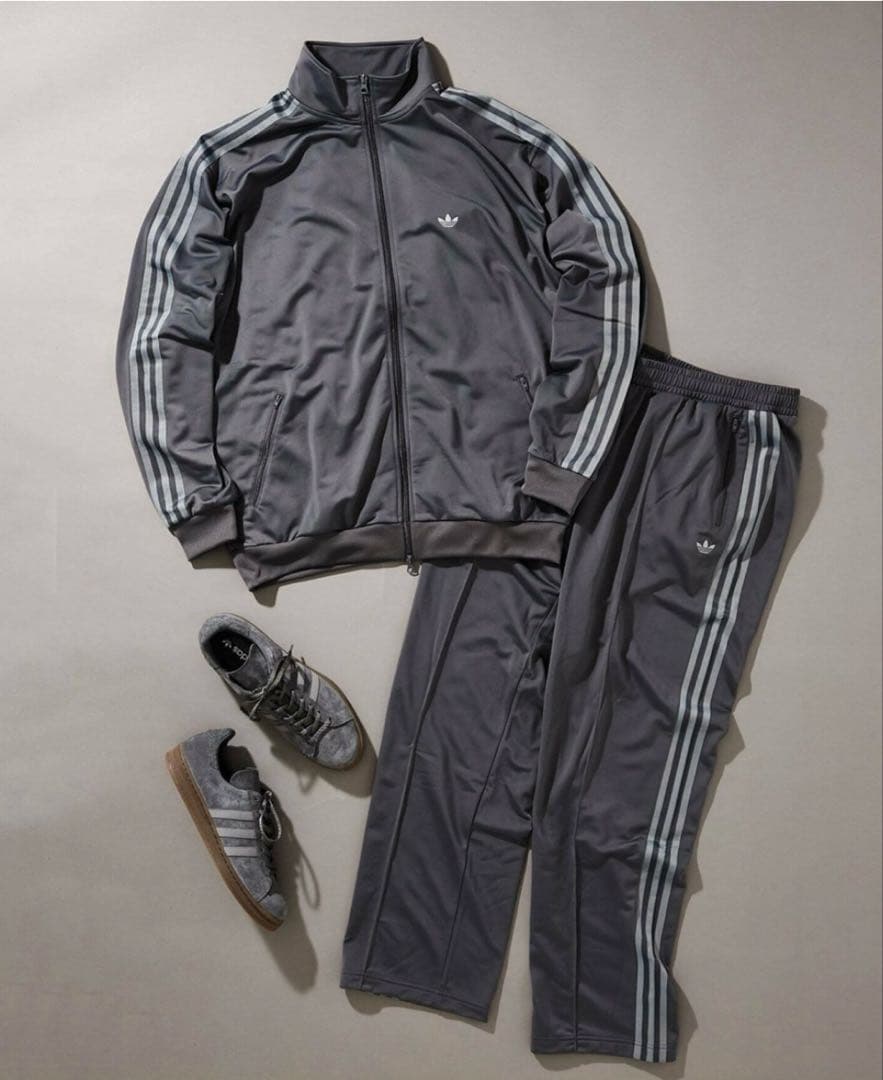 【別注】adidas Originals BB TRACKPANT グレー
