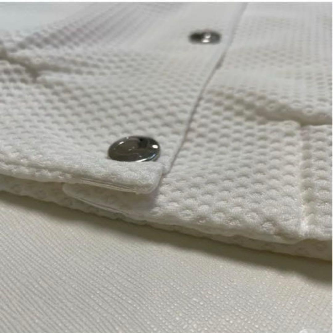 春夏アウター⛳️アルチビオ☆可愛いUVブルゾン☆白×ピンク☆新品✨️36（S）