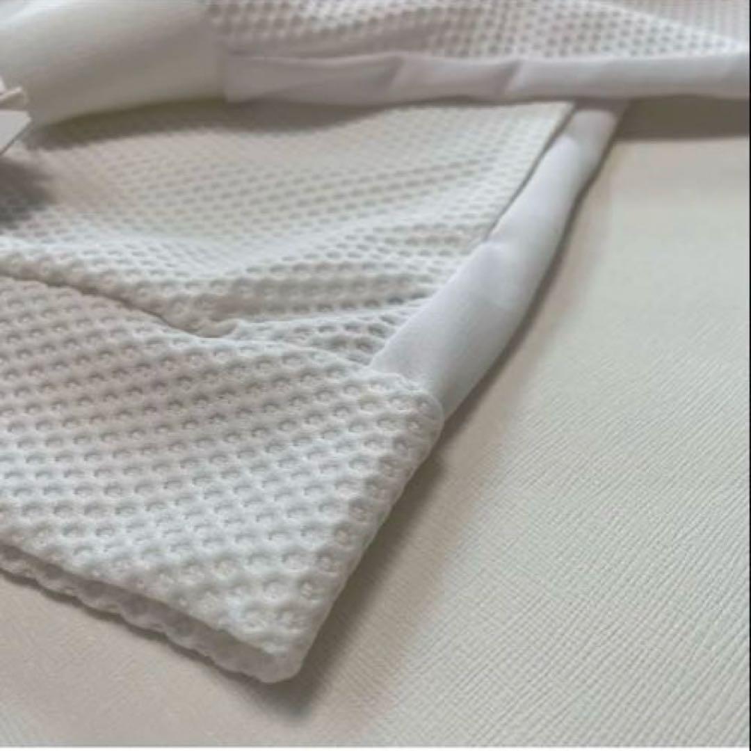 春夏アウター⛳️アルチビオ☆可愛いUVブルゾン☆白×ピンク☆新品✨️36（S）