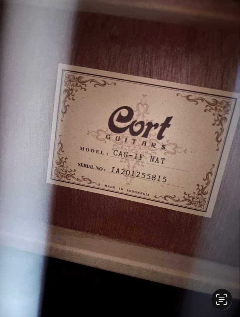 【初心者向けセット】Cort アコースティックギター CAG-1F島村楽器モデル