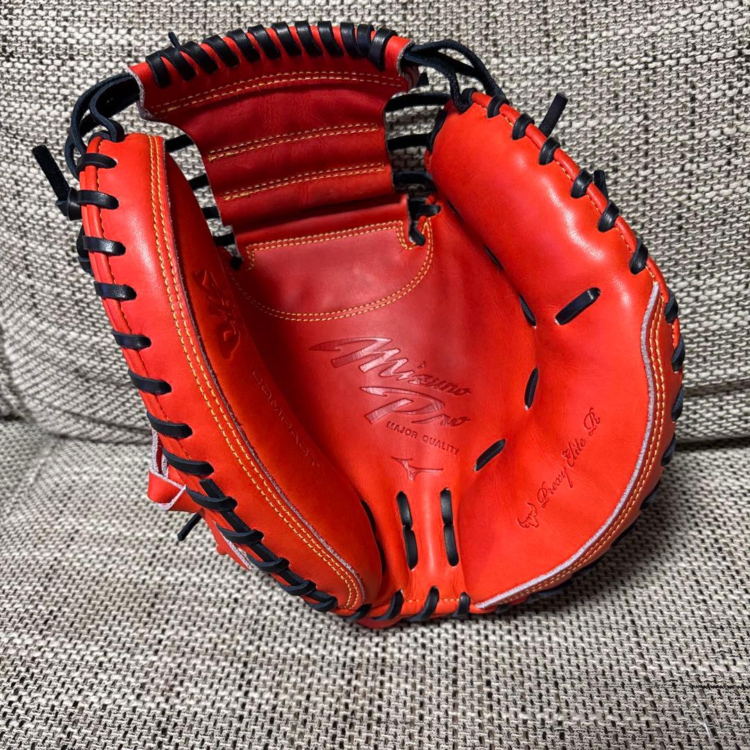 ペ*ン様 ミズノプロ　軟式キャッチャーミット　號