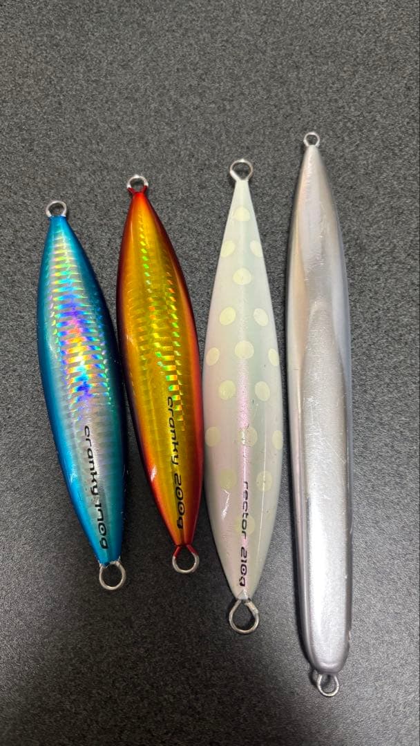 シーフロアコントロール　ジグ　セット売り　170g〜290g