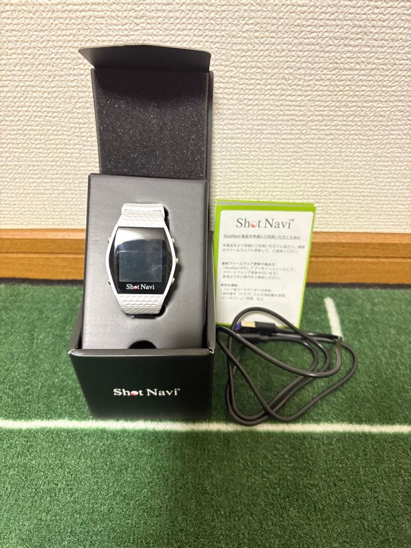 Shot Navi GPSゴルフウォッチ ホワイト