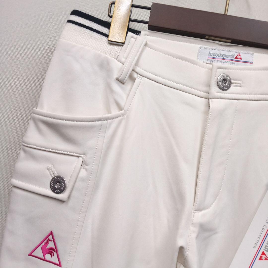 新品未使用 ルコックスポルティフゴルフ 保温効果 防風 撥水 ストレッチパンツ