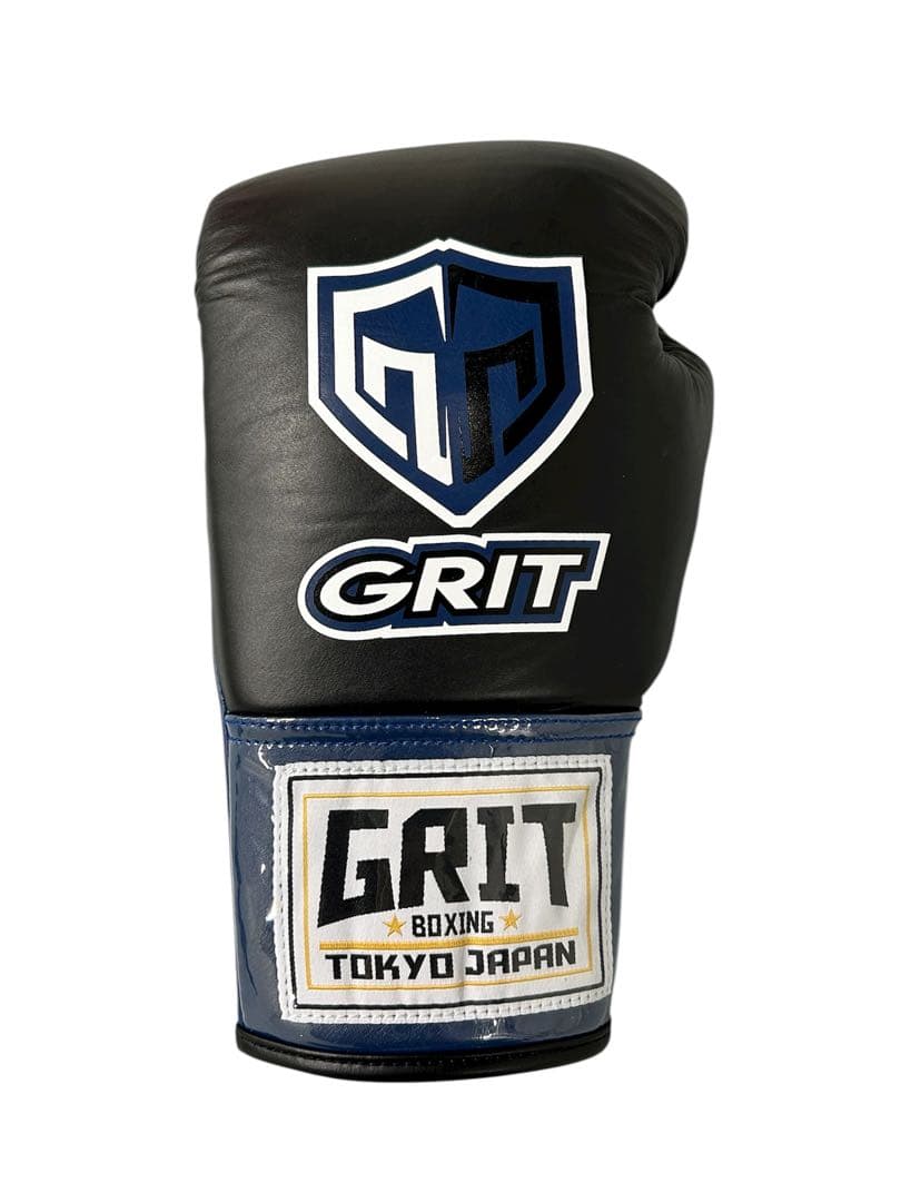 GRIT LACE UP BLUE 紐式 ボクシンググローブ 本革製　8oz