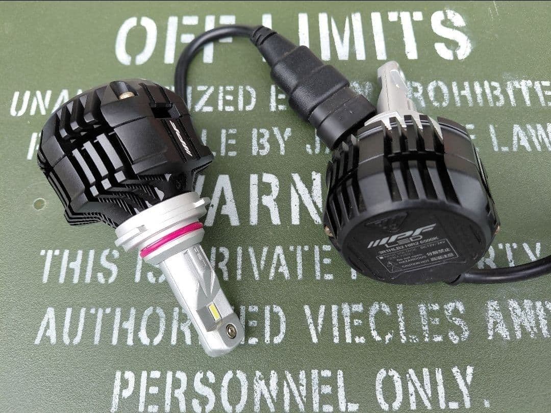 LEDヘッドランプバルブ HIR2 6500K 5000lm
