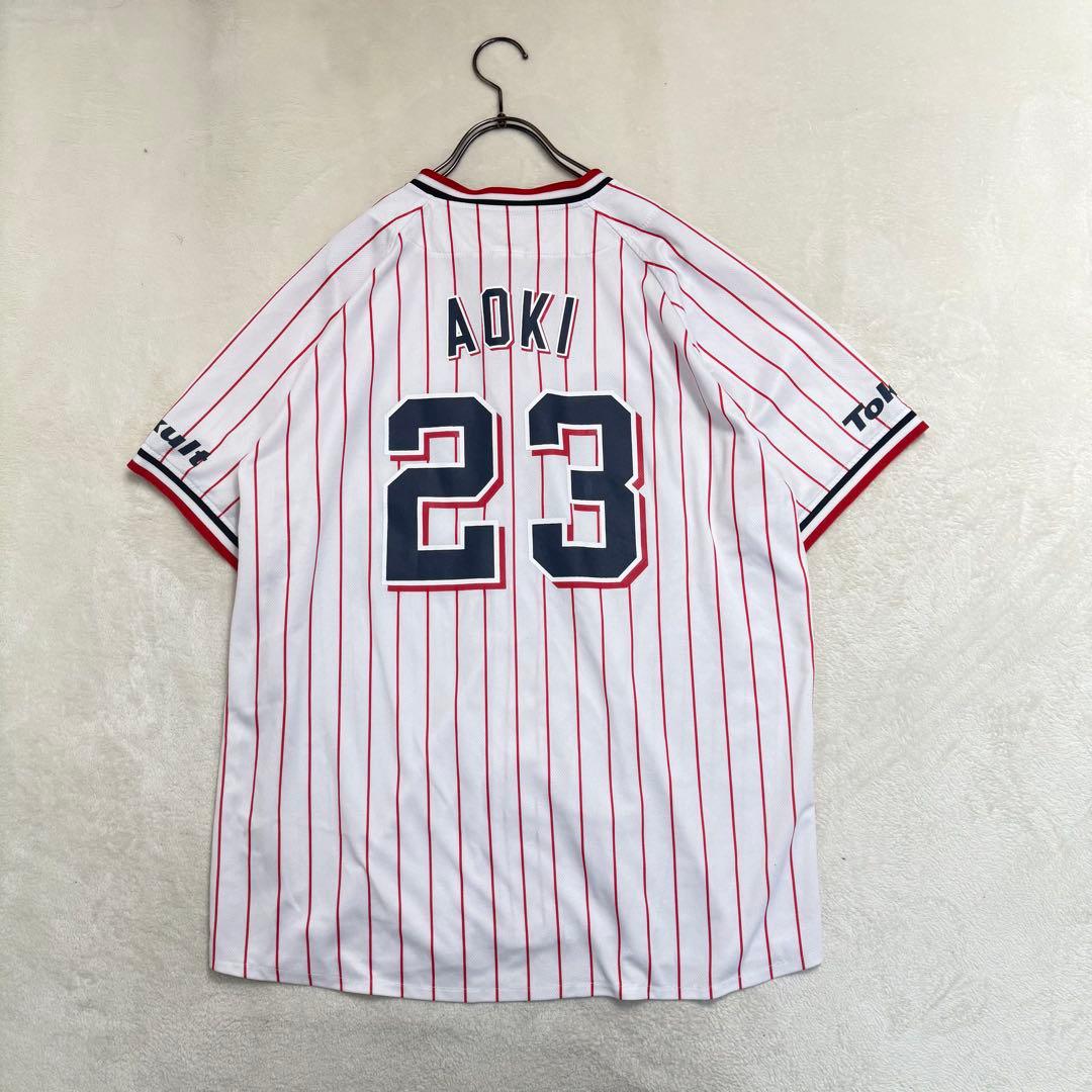 東京ヤクルトスワローズ ユニフォーム 青木宣親選手 23 フリーサイズ