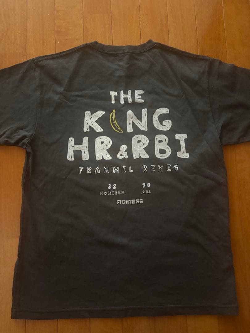 【新品】日本ハムファイターズ　フランミルレイエス選手　記念TシャツL