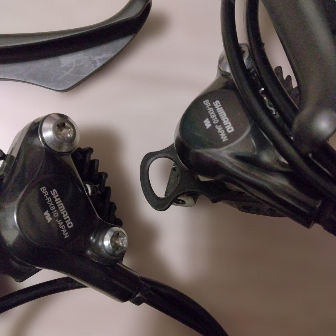 SHIMANO GRX810 1x11 クランクセット・STIレバーセット