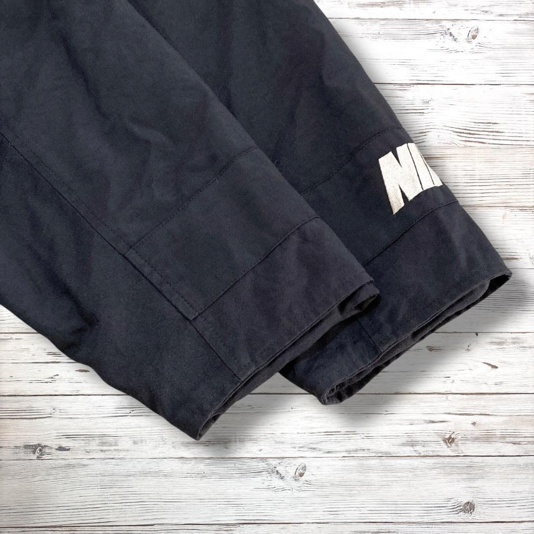 ナイキ NIKE ジャケット 刺繍ロゴ ブラック 黒色 XL 1939