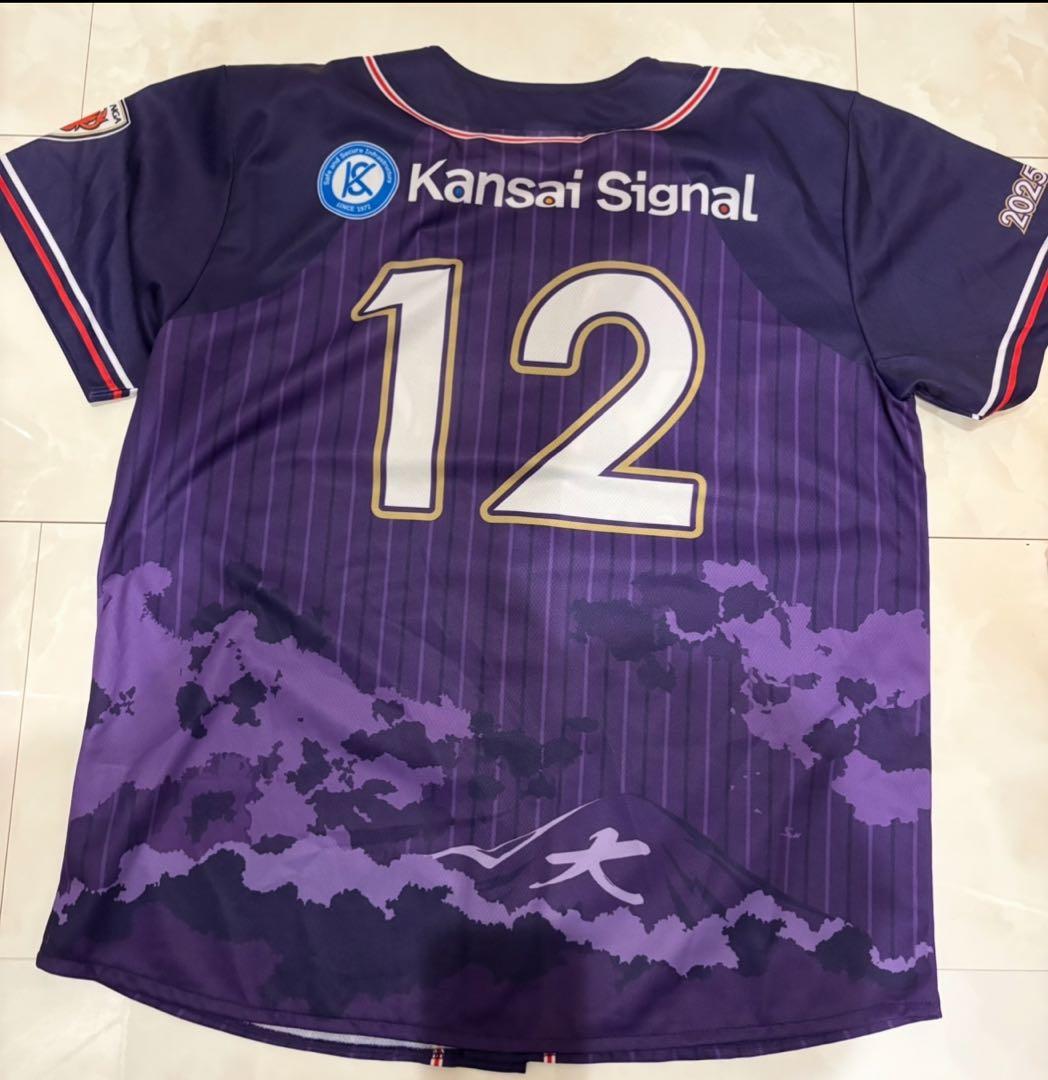 京都サンガ　ベースボールシャツ　ユニフォーム　セット