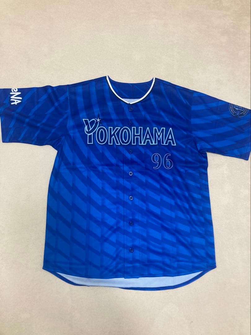横浜DeNAベイスターズ　バウアー選手　ユニフォーム　サイズL