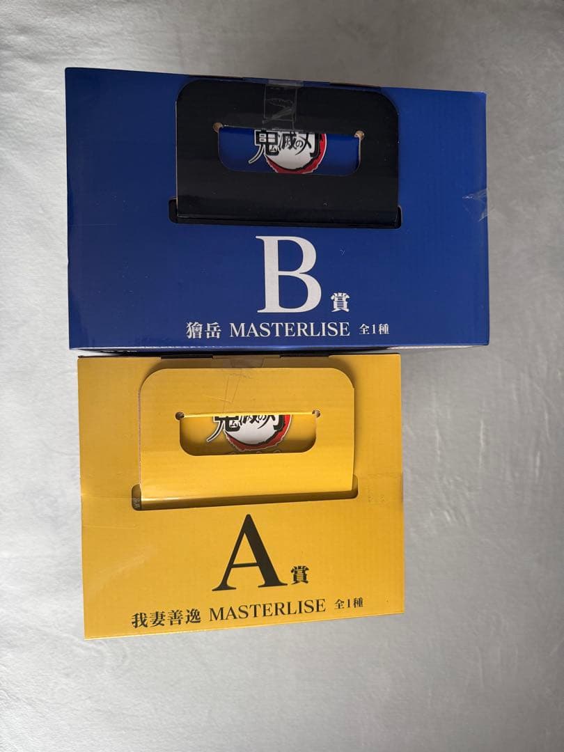 【新品未開封】一番くじ 鬼滅の刃 A賞 善逸 獪岳 B賞