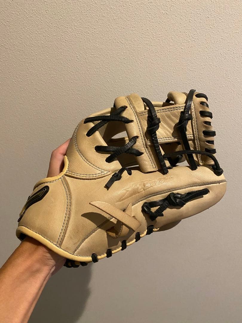 Mizuno 軟式野球グローブ ベージュ