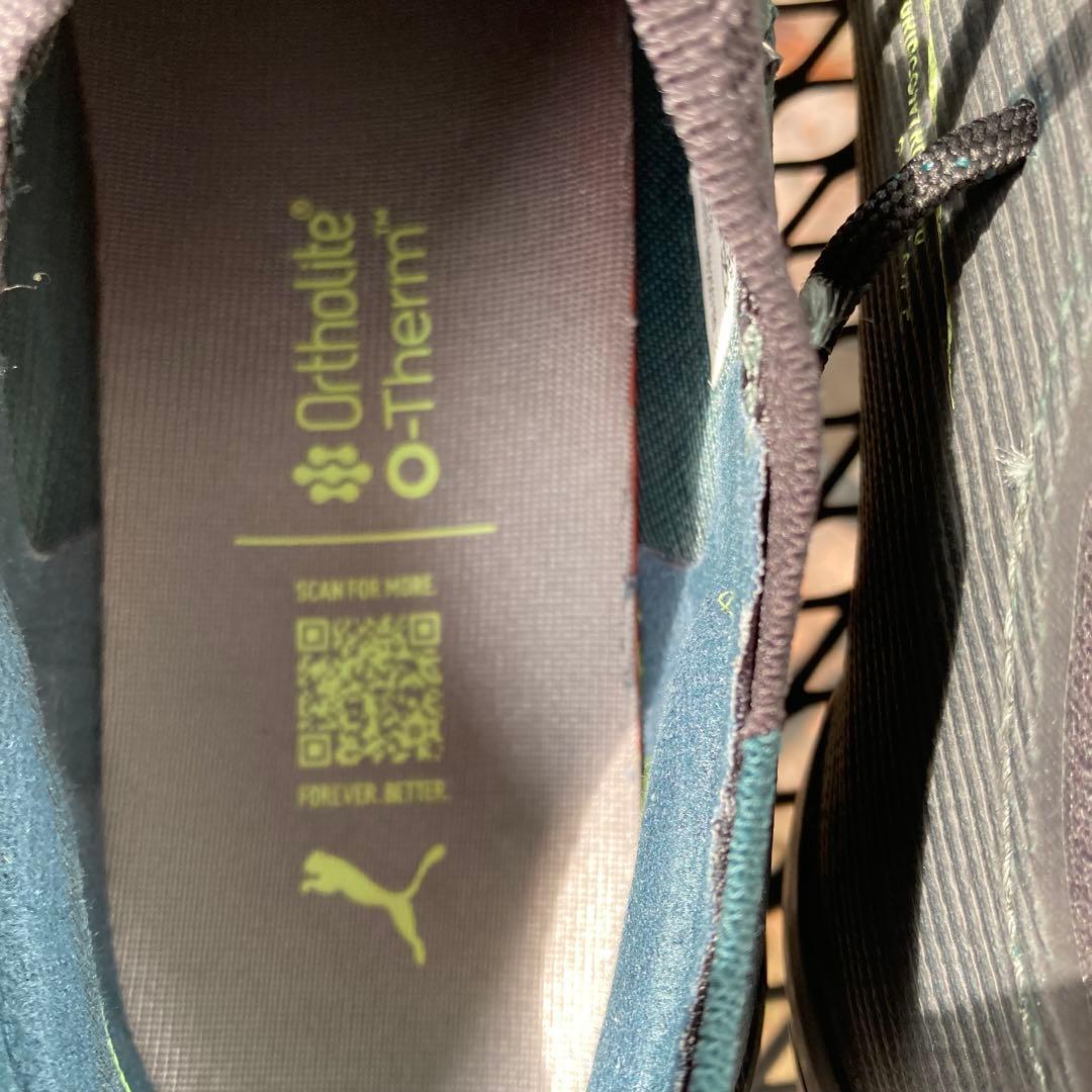 PUMA Ultra サッカーシューズ ブラック/イエロー（26センチ）