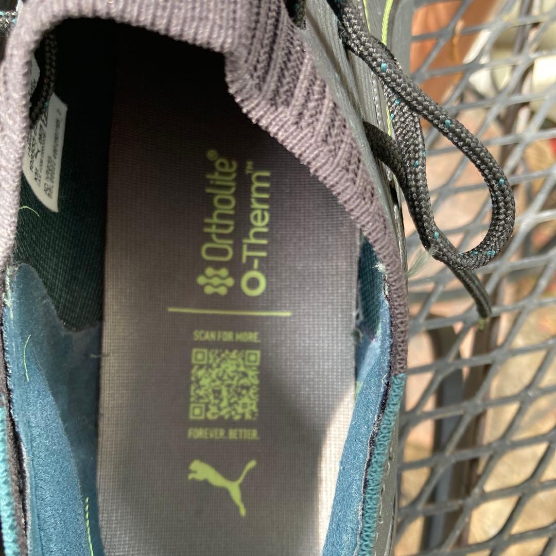 PUMA Ultra サッカーシューズ ブラック/イエロー（26センチ）