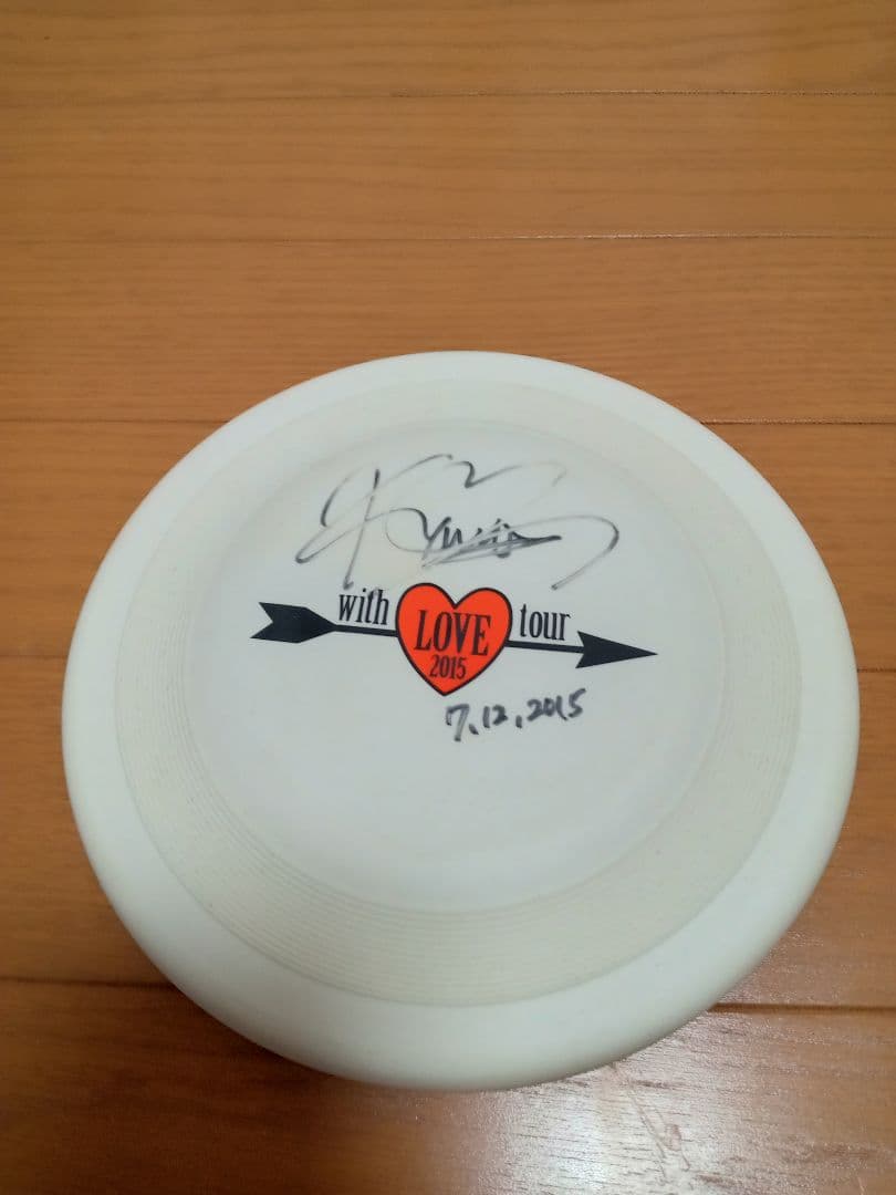 西野カナ with LOVE tour 2015 サイン入りフリスビー
