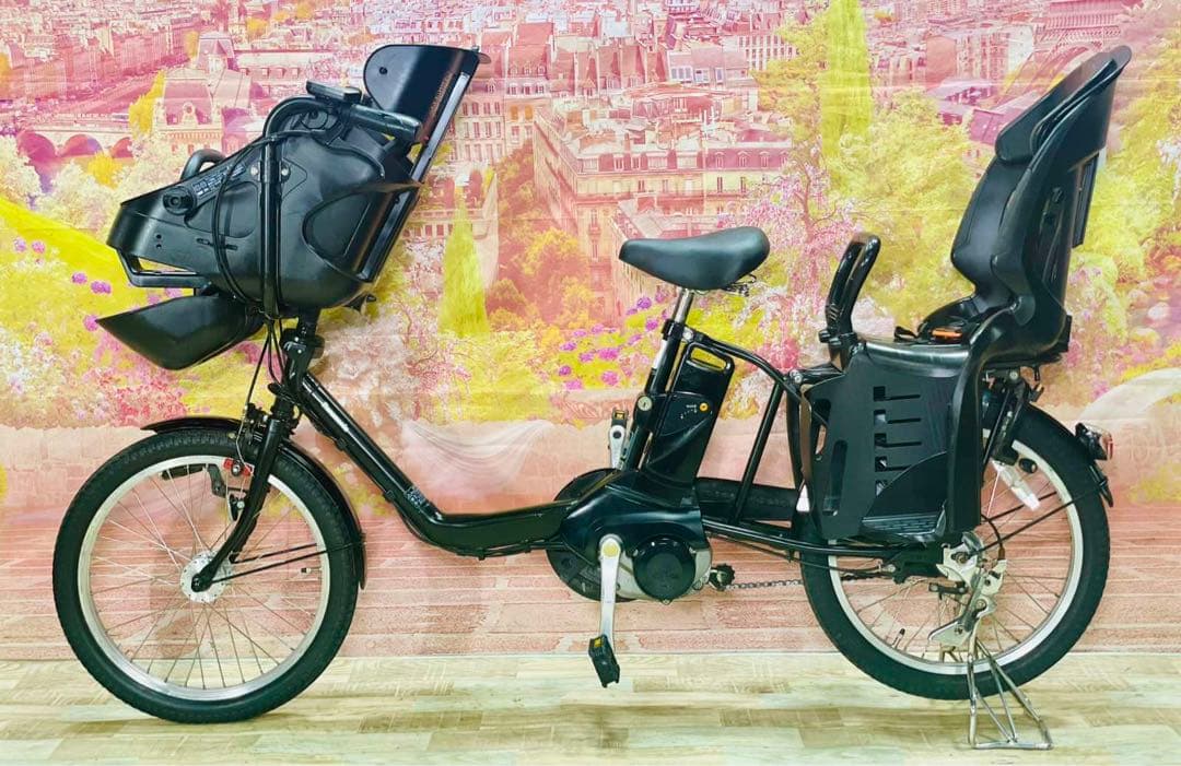K2428 電動自転車パナソニック子供乗せ 20インチ 送料無料