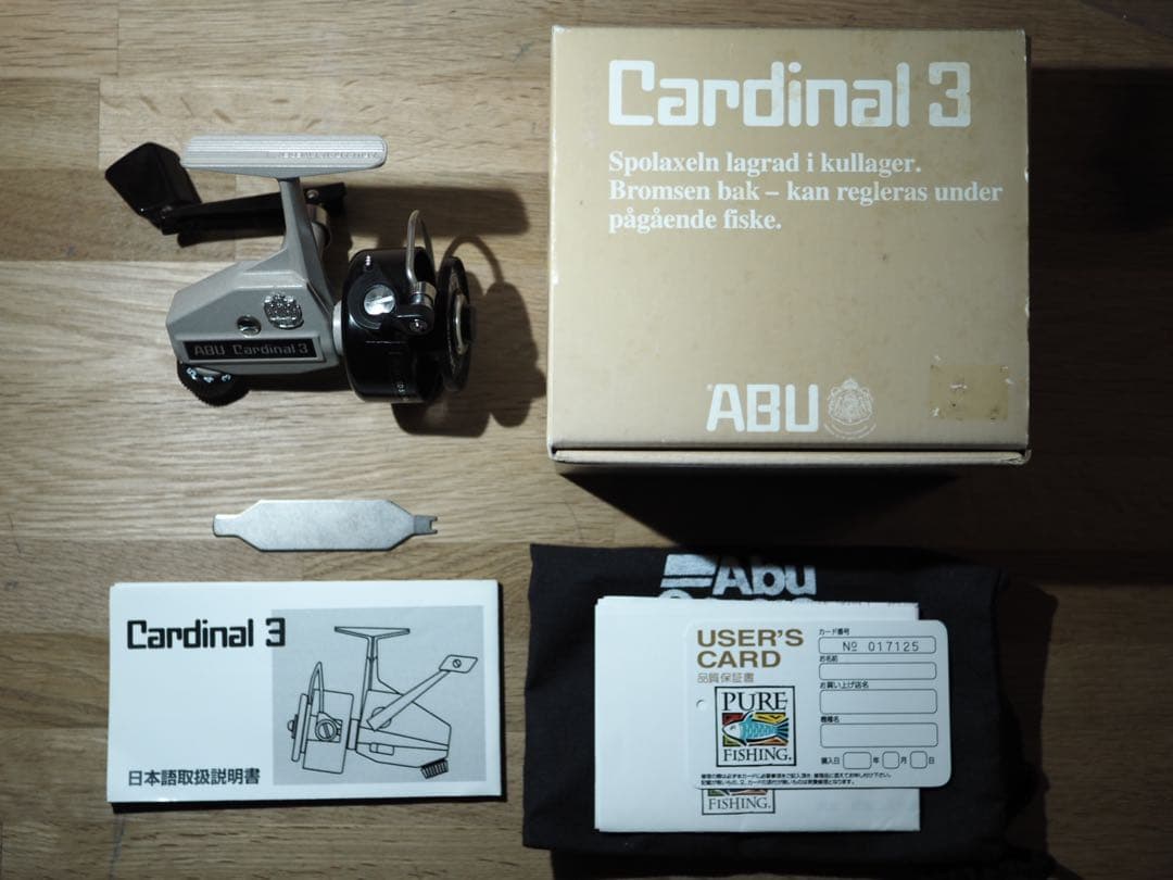 ABU Cardinal 3 復刻 フットナンバーなし